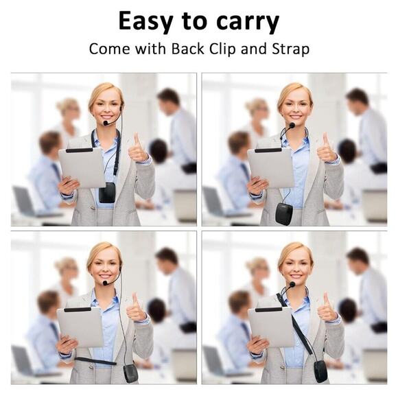 Voice Amplifier, Loud Speaker, USB/ Micro-SD by ZOWEETEK ZW-Z258 - Picture 7 of 9